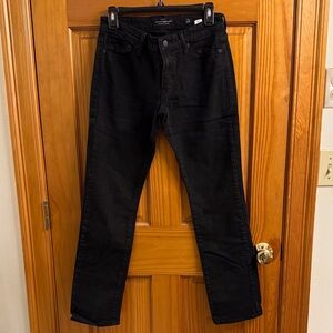 Lucky Brand Sweet Straight Woman’s Black Jeans. Size 2 Ankle